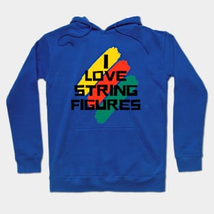 string figures, I love string figures, Hobby Hoodie